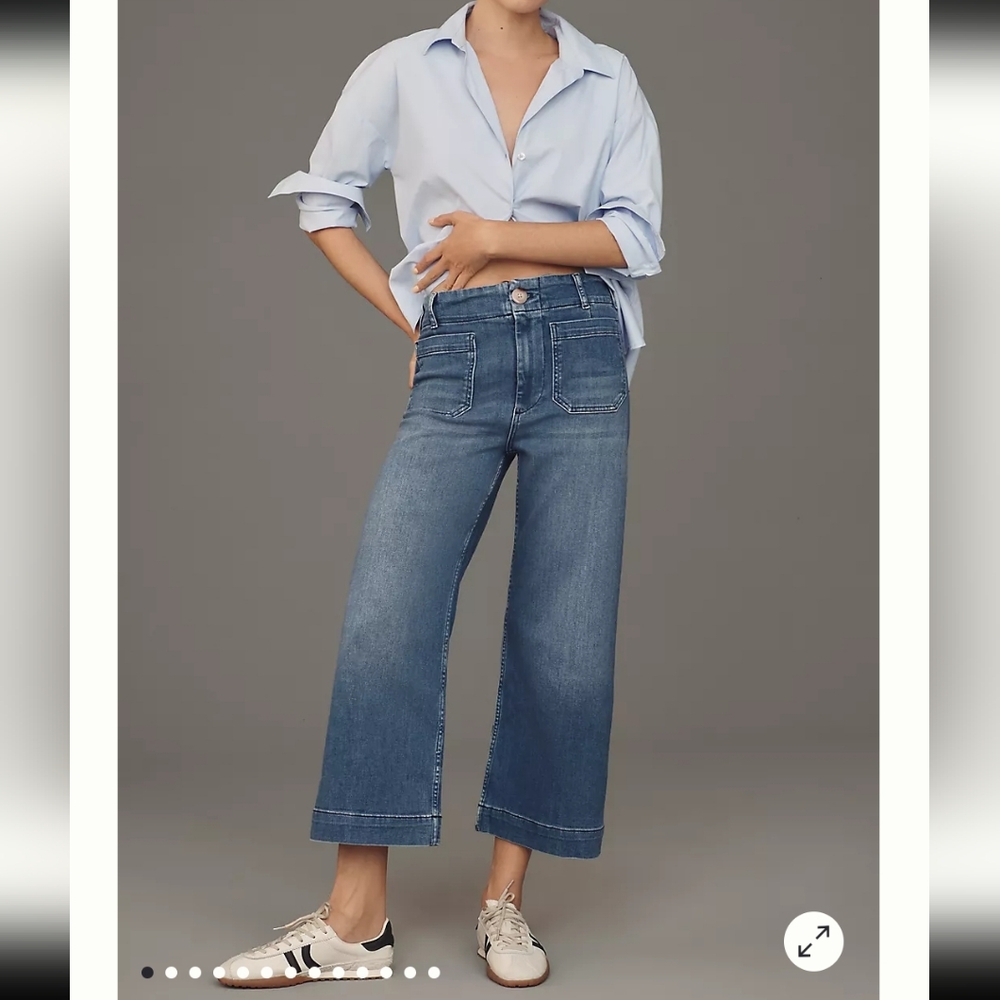 Anthropologie Maeve Colette Crop